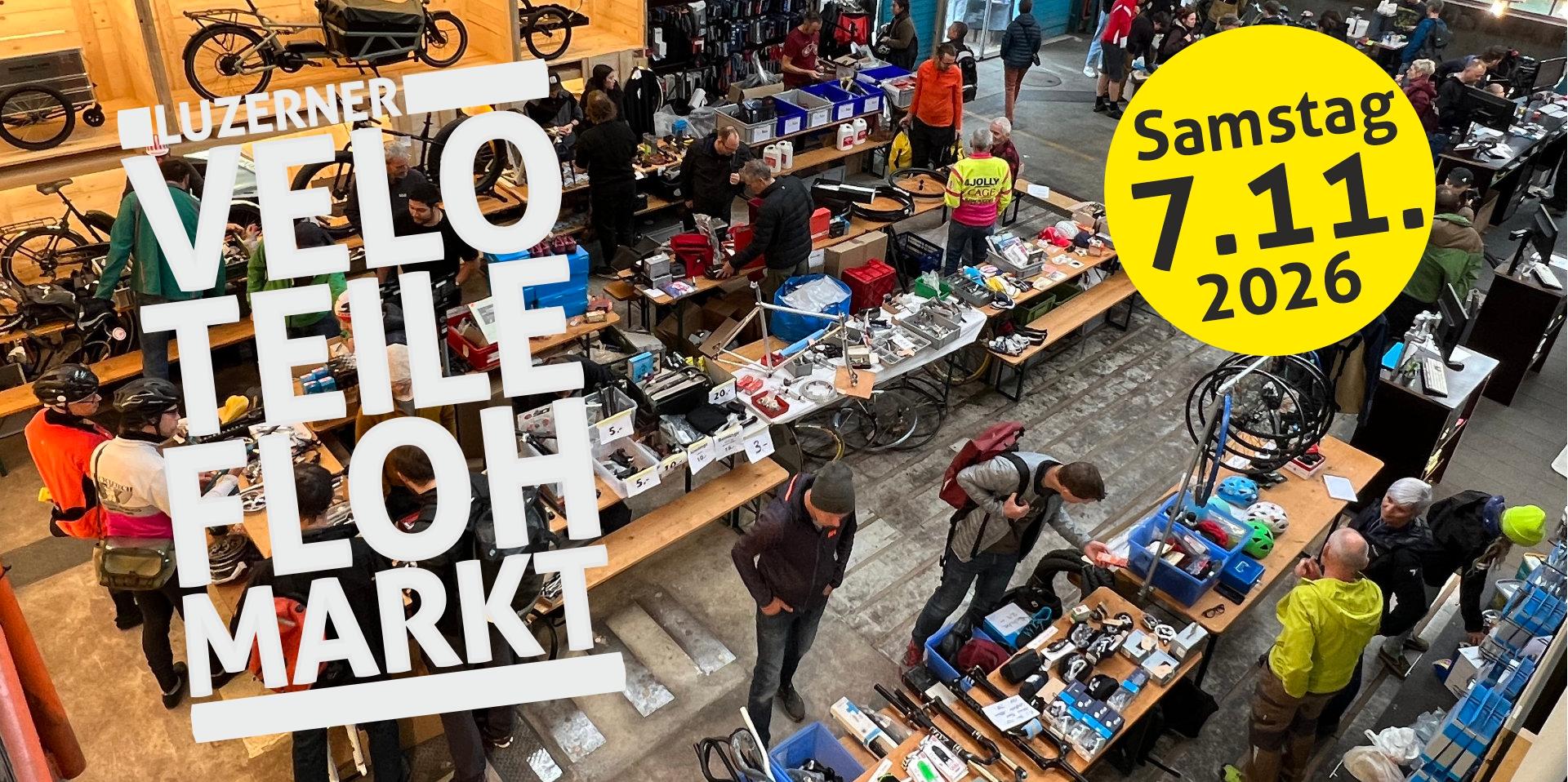 Veloteile Flohmarkt