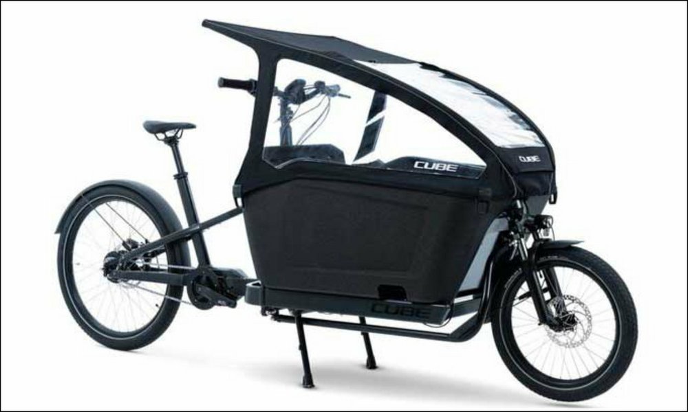 CUBE Cargo Sport Hybrid 500 FamilyPack Velociped