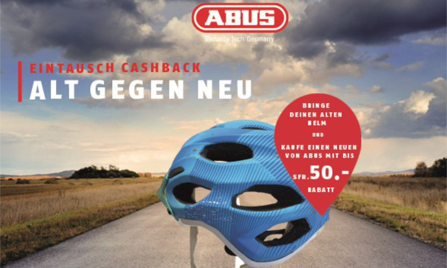 Abus Helm-Aktion: Alt-gegen-neu Cashback