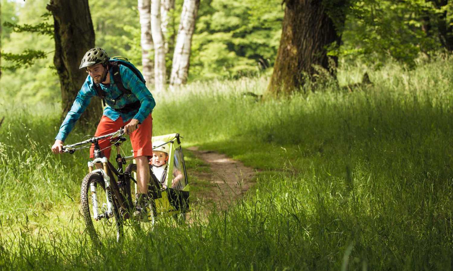 Tout-Terrain Singletrailer: Mieten und testen