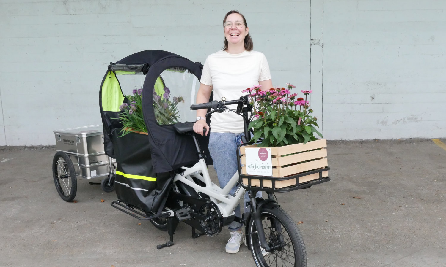 Unternhehmer:innen setzen aufs Cargobike