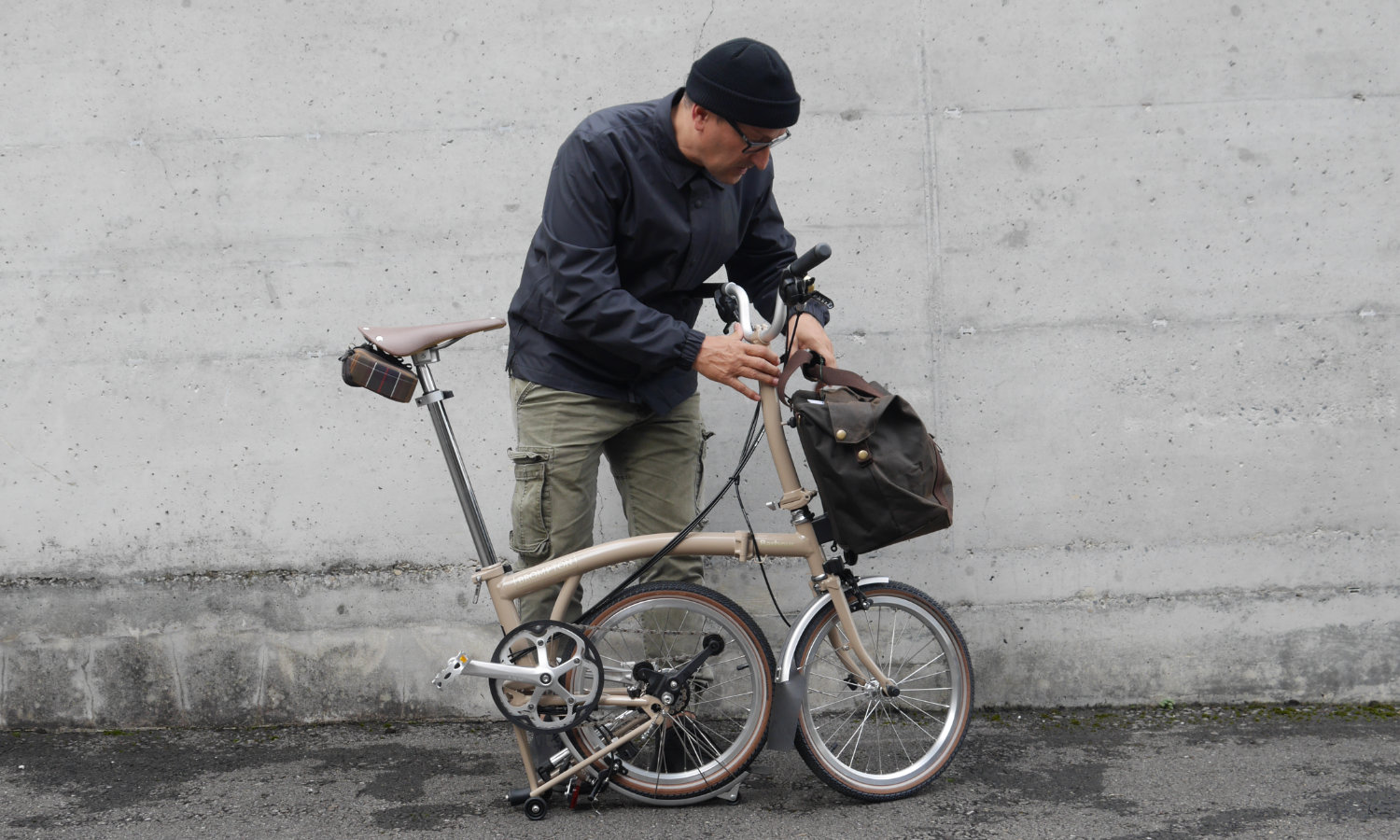 Frisch eingetroffen: Brompton Barbour-Edition