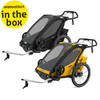 Thule Anhänger Chariot SPORT 1, spectra yellow / black 20 ,  in the box 