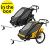 Thule Anhänger Chariot SPORT 2, spectra yellow / black 20 ,  in the box 