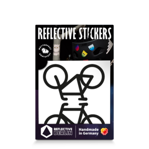 Reflective Sticker Reflective.Berlin Bike Schwarz