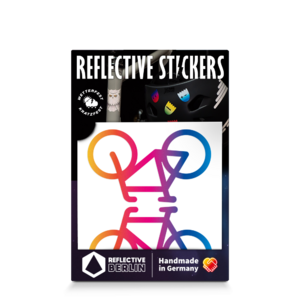 Reflective Sticker Reflective.Berlin Bike Rainbow