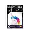 Reflective Sticker Reflective.Berlin Unicorn Rainbow