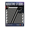 Reflective Sticker Reflective.Berlin Stripes Schwarz