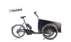 Testvelo Christiania E-Classic Family, Schwarz Box Hellblau, onesize