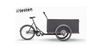 Testvelo Christiania E-Classic Medium Family Plus, schwarz, Kiste schwarz, onesize