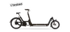 Testvelo Urban Arrow Cargo XL toploader, schwarz, onesize