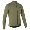 GripGrab EXPLR Merinotech Thermal Long Sleeve Jersey Olive Green, M