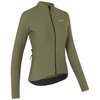 GripGrab W's PACR Thermal Long Sleeve Jersey Olive Green, L