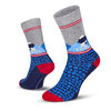 Le Patron Gottardo Socks blue 43-46