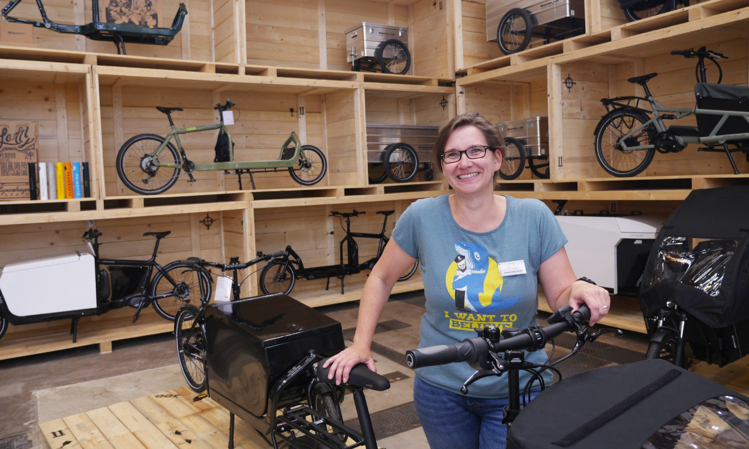 Velociped Cargobike-Center, Christiane Arold