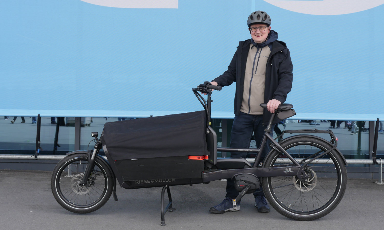 Velociped Kriens unterstützt die Luzernmobil-Challenge mit E-bieks von Riese&Müller